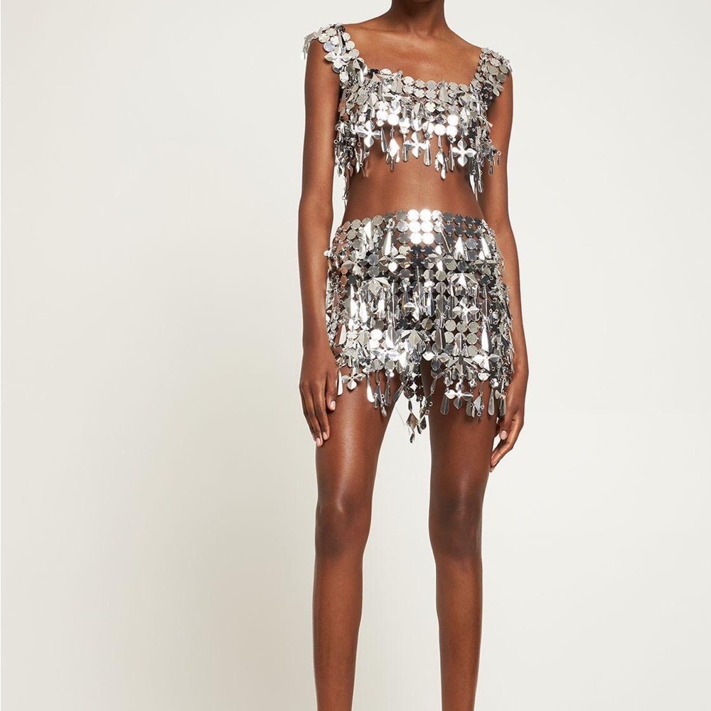 Paco Rabanne Chain Mini-Skirt - Picture 2 of 16